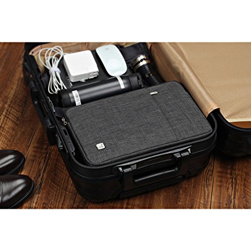 NIDOO 13 3 Zoll Wasserdicht Laptop Sleeve Case Laptoph  lle Notebook H  lle Tasche f  r 13  MacBook Pro Air   13 3  Samsung Notebook 9 Pro   2017 Neu 