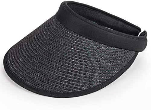 YXINY Sun Hats Summer Ladies UPF 50 Sun Hats For Women Wide Brim (Color : Black)