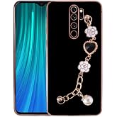 Zore Xioami ile uyumlu Redmi Note 8 Pro Kılıf El Tutama&ccedil;lı Kamera Korumalı Taka Silikon Kapak Siyah