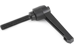 GAROSA M8 16-60mm Leva di bloccaggio Macchinario Regolabile Maniglia Bloccaggio Manopola filettata maschio esterna Lega Pomello regolabile Maniglia Leva di serraggio con perno Maniglia universale(M8 * 60)