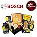 Produktbild Schneidsatz 3 Filter Bosch + Kraftstofffilter UFI Original (0451103300, F026400041, 24.One.01, 1987432377)
