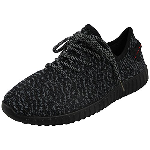 womens black running trainers