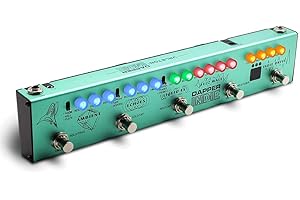 Valeton Pedal de guitarra multiefectos Dapper Indie Ambient Psychedelic Garage Postrock Rock alternativo