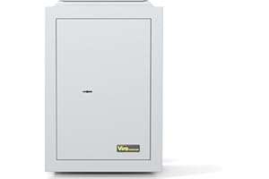 Viro | Casasicura, Cassaforte a Muro, Meccanica da Incasso, Chiusura con Chiave a Doppia Mappa, 420x300x200 mm