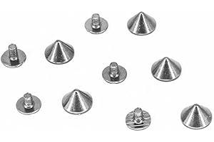 Trimming Shop Lot de 50 Rivets à Pointe Conique en Bronze, 9,5 mm x 6 mm