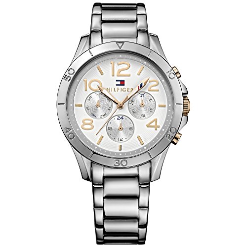 Tommy Hilfiger Damen-Armbanduhr Analog Quarz Edelstahl 1781526 Tommy Hilfiger Damen-Armbanduhr Analog Quarz Edelstahl 1781526