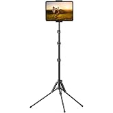 Lamicall Tablet Tripod Tutucu, Tablet Standı - Y&uuml;ksekliği 65 in&ccedil;'e kadar ayarlanabilir tutucu tripod 2022 iPad Air Mini 2 3 4