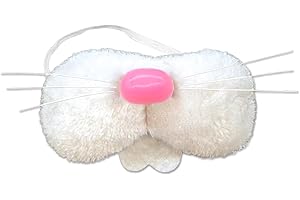 HIXNUG Plush Fabric Bunny Nose Rabbit Nose Accessory Easter Party Supplies Rabbit Mask for Animal Fancy Dress