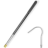 HSUYUN Hook Bar, Multipurpose Bar, Telescopic Bars, Stainless Steel Retractable Hook for Camping, Home Use