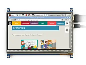 Waveshare 7-inch 800x480 Capacitive Touch LCD HDMI Custom Raspbian Angstrom Android4.2.2 for All version of Raspberry pi Beaglebone Black Banana/Pro