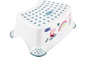 keeeper Peppa Pig Marchepied, De 3 à 14 Ans, Antidérapant, Tomek, Nordic White