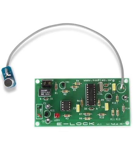 Kit Soudage Whadda – Télécommande 2 Fils 10 Canaux Pilotée Par Microprocesseur, Projet DIY Éducatif Et Fun