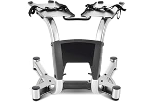 BRAINGAIN Weight Rack - Stand for Adjustable Dumbbells, Space Saver Home Gym Equipment