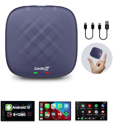 CarlinKit TBox Plus 4+64GB Android 13.0 System, ai Box Wireless