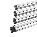ikea schreibtisch metallbeine Einstellmöglichkeit: Verstellfüße bis zu 30 mm höhenverstellbar mit massiver Zamak Montageplatte