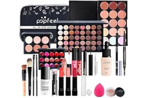 xixibuy Paleta de Maquillaje, Juego de Maquillaje, Maquillaje Set Kit Cosmético, Set de maquillaje para mujer, Kit maquillaje mujer, Make up set para adolescentes de 13 a 15 años(24 PIEZAS)