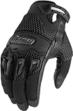 ICON 29ER SOMMER LEDER MOTORRAD HANDSCHUHE STREETFIGHTER...