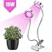 Produktbild Elec3 Doppelkopf LED Pflanzenlampe,16W Pflanzenleuchte Grow Licht Wachsen Lichter, Klemmleuchten mit 360 Grad einstellbar Flexible Gooseneck für Zimmerpflanzen Hydroponik Gewächshaus Gartenarbeit ( Adapter im Lieferumfang enthalten)