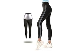 NITOER Pantalones de pérdida de Peso, Pantalones de Sauna de Neopreno para Mujer, térmicos, adelgazantes, Leggings anticelulíticos, Adelgazante, Hot Thermo Sauna Sudore Shaper para Fitness