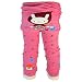 [Backbuy] 3 Pants 0-24 Months Baby Girls Toddler Leggings trousers Knitted pants B1C1C2 (12-18 Months)