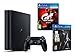 Produktbild PS4 Slim 1Tb Konsole + 2 Spiele: Gran Turismo Sport "GT Sport" + The Last of Us Remastered HD