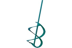 Collomix WK 100 S - Varilla mezcladora con efecto de mezcla ascendente de 590 x 100 mm