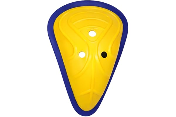 xoko Cricket Abdominal Guards for Youth, Protective Padding, Lightweight, Comfortable Fit, Multi Colour for Practice and Match Play (Pack of 1)