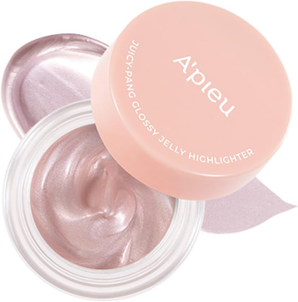 MISSHA Islak ve Doğal Görünümlü Jel Aydınlatıcı A'PIEU Juicy Pang Glossy Jelly Highlighter No:2 Pink Shell