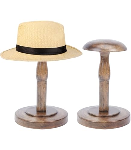 Supporto Per Cappelli In Legno DICOSMETIC - 16x24 Cm, Per Parrucche, Cappelli, Decorazione Vintage - Foto 13