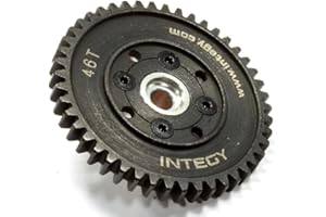 Integy RC Model CNC-Machined Aluminum HD Spur Gear 46T Designed for HPI Ken Block WR8 3.0