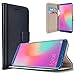 Produktbild saii Honor View 10 Hülle Handyhülle Schutzhülle für Huawei Honor View 10 Brieftasche mit Standfunktion Huawei Honor View 10 Tasche mit Magnetverschluss Schwarz