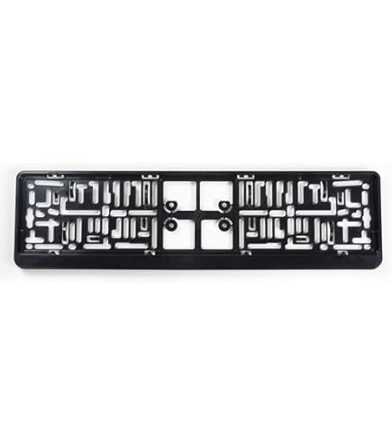 RVS VW langwerpig kentekenplaathouder zonder lamp 27.1 0L VW RVS