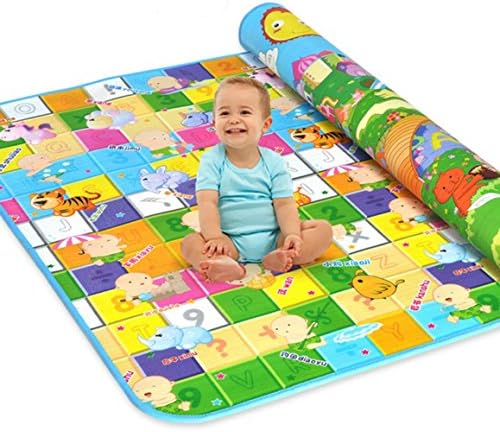 Baby Crawl Mat Thick Play Game Blanket Floor Carpet Kids Developmental Partner