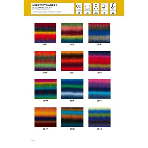 LANA GROSSA MEILENWEIT 100g Magico II, 3523 - 3