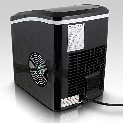 Eiswürfelmaschine Eiswürfelbereiter Eiswürfel Ice Maker Eis Maschine (Schwarz) - 5