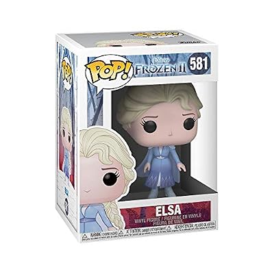 Funko- Pop Disney: Frozen 2-Elsa Figurine de Collection, 40884, Multicolore