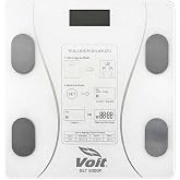 Voit BLT5000 Bluetooth Bask&uuml;l - Dijital Akıllı Tartı - Yağ &Ouml;l&ccedil;er Tartı - Pil ve Mezura Hediyeli Tartı - Beyaz