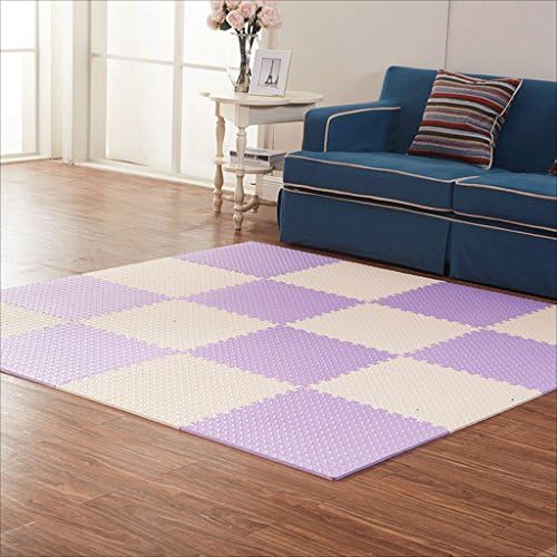 FXM Foam Carpet Bedroom Puzzles Shop Large Size Mat Thicker Household Trace Carpets Sewing ( Color : C , Size : 60*60*1.2cm- 8 sheet )