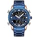 Produktbild AWRYS Man Stainless Army Military Armbanduhr Herrenuhr Mode Sportuhren Herren Wasserdichte Quarzuhr