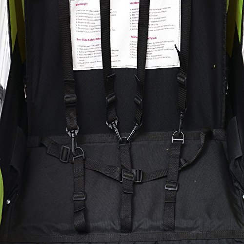 2in1 Jogger Kinderanhänger Fahrradanhänger Kinder Radanhänger 5 Farben zur Auswahl Neu - 7
