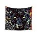 Produktbild Kess eigene 68 x 203,2 Mayka Lenova "Le Noir parduc" Schwarz Tiere Collage Mehrbettzimmer Wand Gobelin