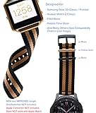 Truffol Uhrenarmband im NATO-Stil, 22 mm