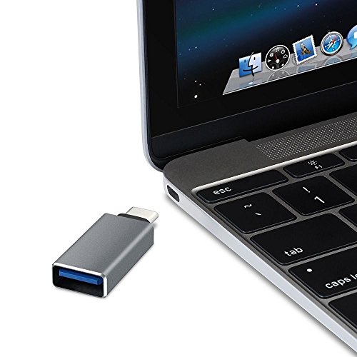 Sannysis USB-C 3.1 Typ C Stecker auf USB 3.0-Buchse Adapter für MacBook 12 „ - 3