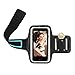 Produktbild Schweißfestes iPhone Armband, Sport Arm Band Phone Fall Halterung für Running, Fitnessstudio Training & Freien, für iPhone 8 7 6S 6, iPhone SE 5S 5 5 C, Galaxy S7 S6 S5