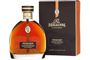 PAR FAIM DE NORMANDIE Calvados Père Magloire - Carafe de Calvados Héritage Extra 70cl 40% - Made in Calvados