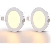 Cata CT-5145B 6 WATT 6400K BEYAZ - Slim Sıva Altı LED Panel Armat&uuml;r - İnce Kasa Yuvarlak Tavan Spot Lambası, Trafolu - 2 ADET