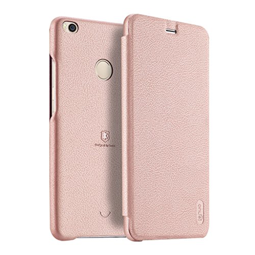 XiaoMi Mi Max 2 Funda - Protecci  n Completa Suave Cubierta Caja Cubierta del Tir  n con Ranura Tarjetas para XiaoMi Mi Max 2 - Pink