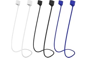 KEEPSWEAT Airpods Halteband,3 Stück Magnetisches Anti-Verlust-Airpods Kette kompatibel mit AirPods Pro/2/3,Airpods Pro Zubehör weiches Silikon Umhängeband und Halteriemen für Laufen,Fitness,Tanzen