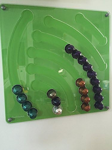 Nespresso Capsule Wall Holder 41 x 40 cm-Waterfall-Colour Orange