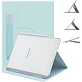 E NET-CASE Slim Lightweight Book Folio Case Cover for Remarkable 2 10.3 inch Digital Paper(2020 Released) with Pen Holder-Sky Blue